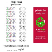 Primobolan (metenolone enanthate) purity test